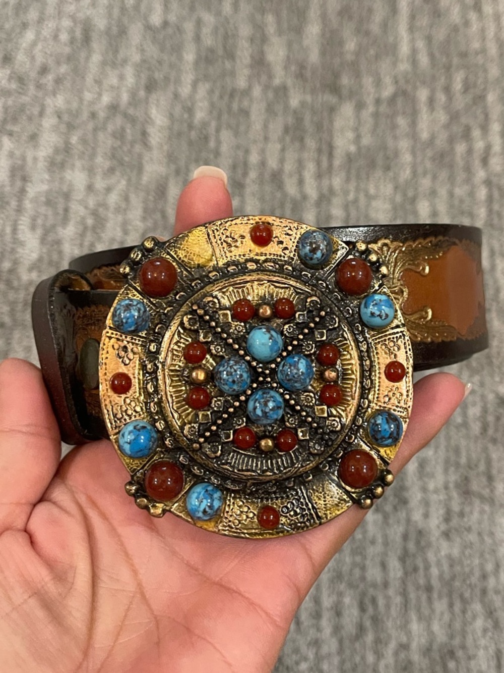 Leatherock belt